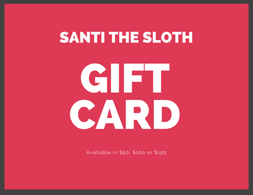 Santi The Sloth Gift Card