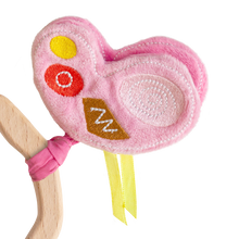 Load image into Gallery viewer, Cherry Blossom Butterfly Teether Attachment