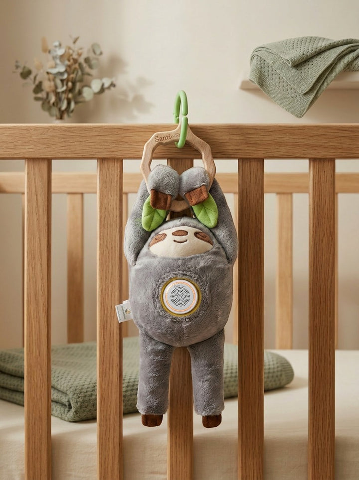 The Santi Mini plush and sound-and-light unit